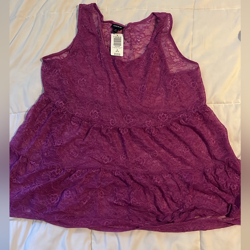 Tank top see thru shirt